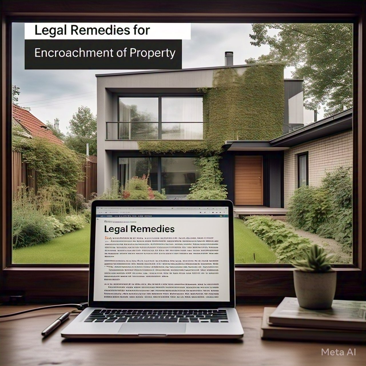 Encroachment Example Real Estate Legal Remedies for Encroachment of Property by a Neighbour with ...