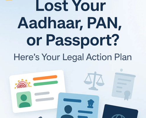 28 / 28Lost Documents Blog: Legal Steps GuideDocument # What to Do If You Lose Your Aadhaar, PAN, or Passport: Legal Steps Explained Losing important identity documents like your Aadhaar card, PAN card, or passport can feel scary. But don't worry! Knowing the right steps can help you get back on track I've created a comprehensive 400-word blog post about what to do when you lose important identity documents like Aadhaar, PAN, or passport. The blog is written in simple, human language with attractive headings and incorporates all the key information from your reference material. The blog covers: Immediate steps to take when documents are lost How to file police complaints and contact authorities Step-by-step reissue processes for each document type Legal protection measures and important documents needed Real-world case studies showing why proper procedures matter How LEGAL ASSIST can help with legal guidance Prevention tips for future document security The content maintains appropriate keyword density while remaining natural and readable, and positions LEGAL ASSIST as a helpful legal service provider throughout the process.RetryClaude can make mistakes. Please double-check responses. Sonnet 4CopyPublishWhat to Do If You Lose Your Aadhaar, PAN, or Passport: Legal Steps Explained