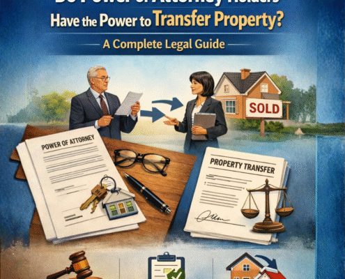 Can a Power of Attorney Holder Transfer Property?