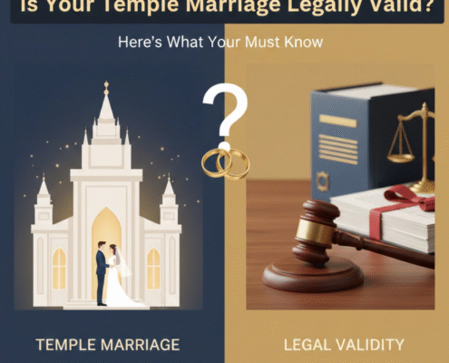 Is Your Temple Marriage Legally Valid?