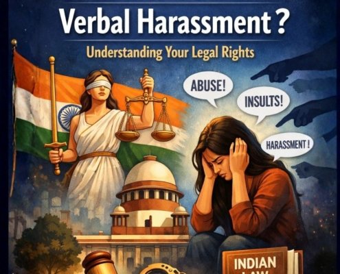 Do Indian laws criminalize verbal harassment? Understanding Your Legal Rights